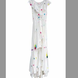 ROCOCO SAND RUFFLE STAR STELLAR DRESS Small